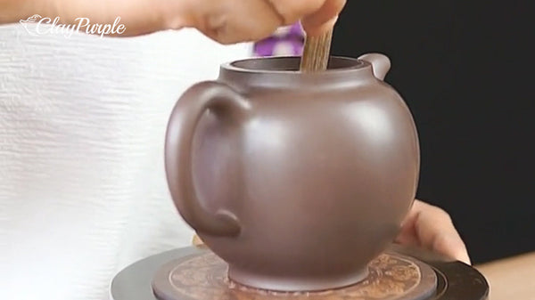 The Making of Purple Clay Teapot 7