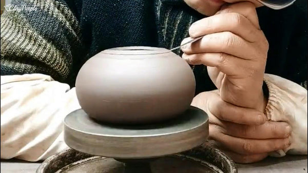 The Making of Purple Clay Teapot 104