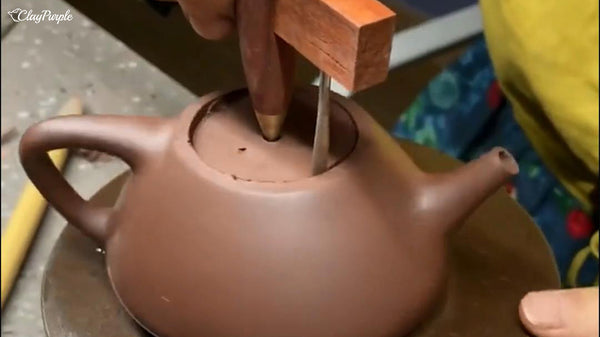 The Making of Purple Clay Teapot 106