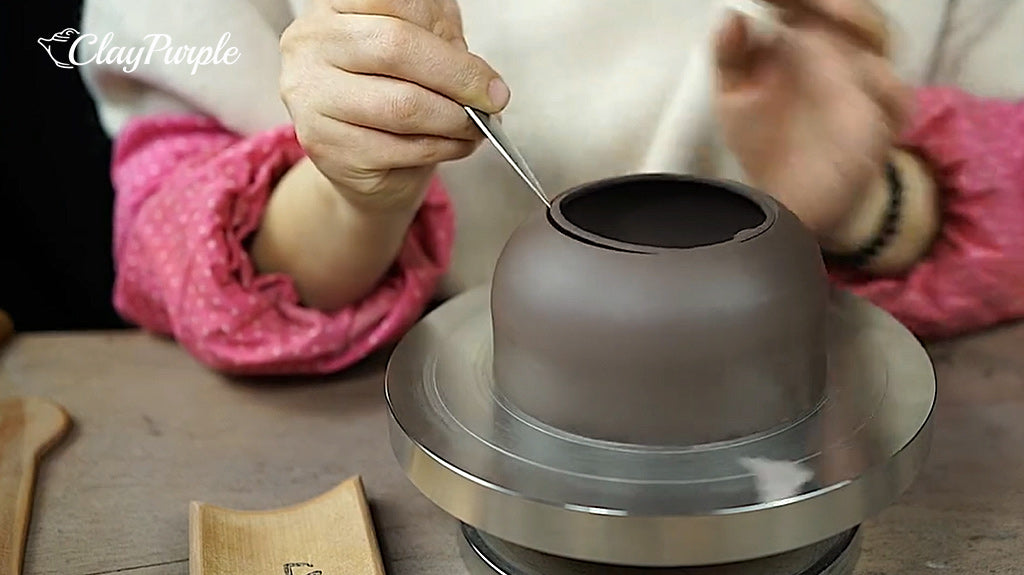 The Making of Purple Clay Teapot 10