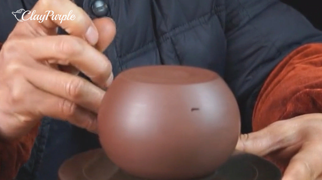 The Making of Purple Clay Teapot 12