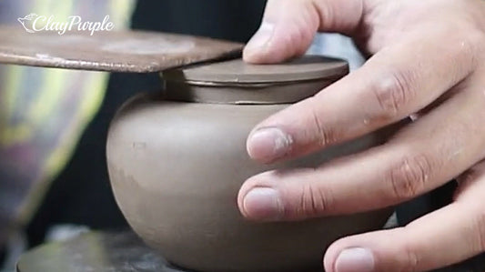 The Making of Purple Clay Teapot 15