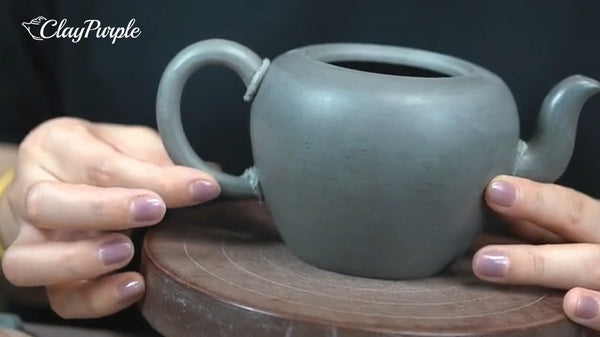 The Making of Purple Clay Teapot 21