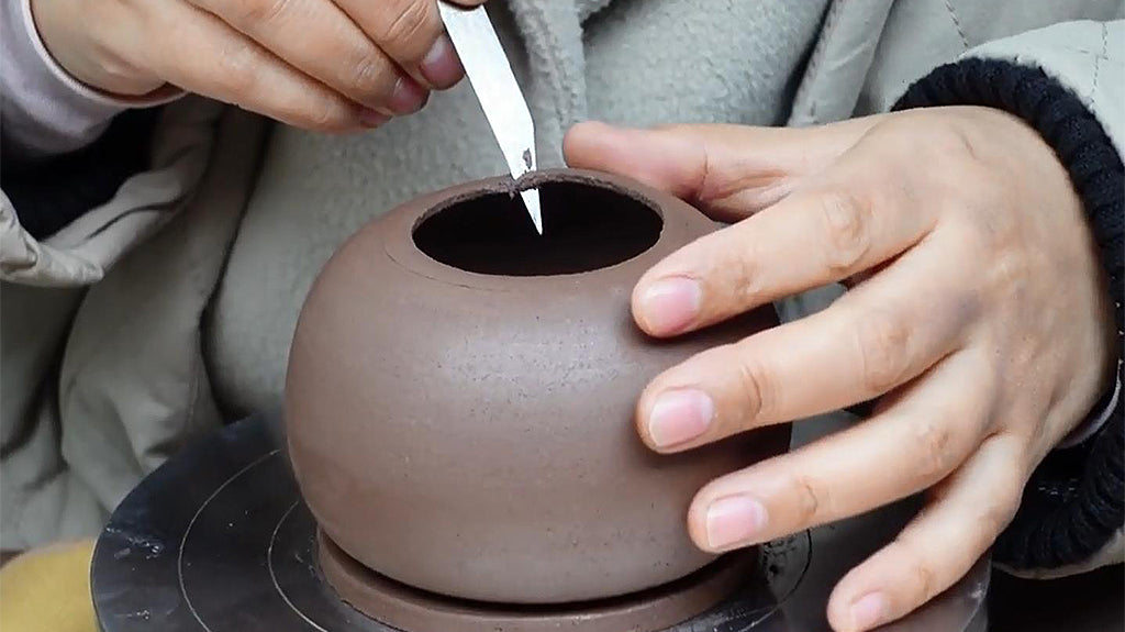 The Making of Purple Clay Teapot 31