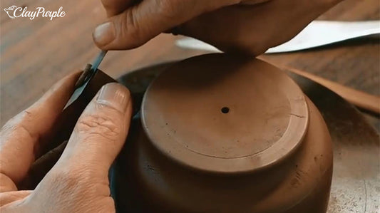 The Making of Purple Clay Teapot 39