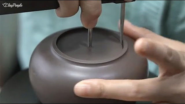 The Making of Purple Clay Teapot 3