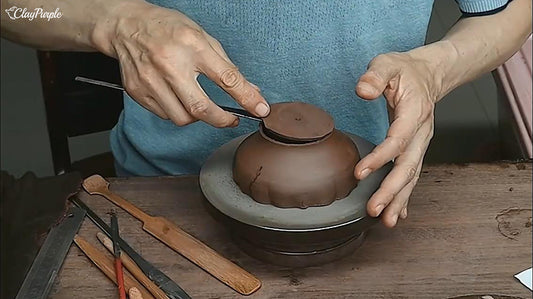 The Making of Purple Clay Teapot 45