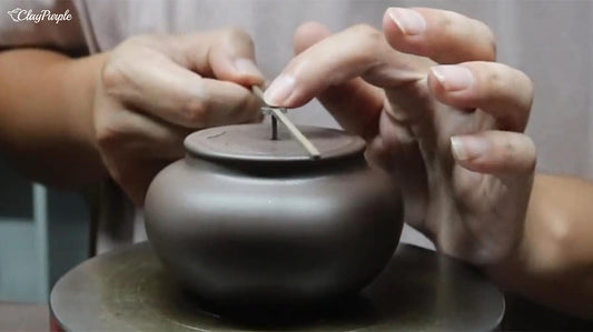 The Making of Purple Clay Teapot 46