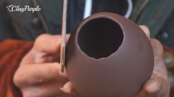 The Making of Purple Clay Teapot 8