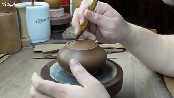 The Making of Purple Clay Teapot 52