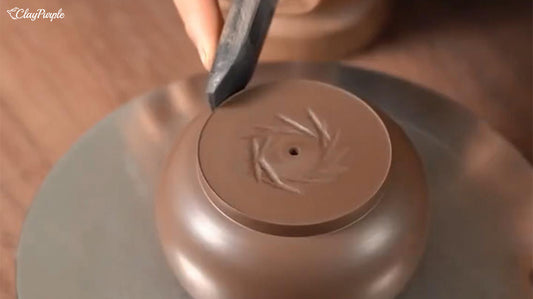 The Making of Purple Clay Teapot 54