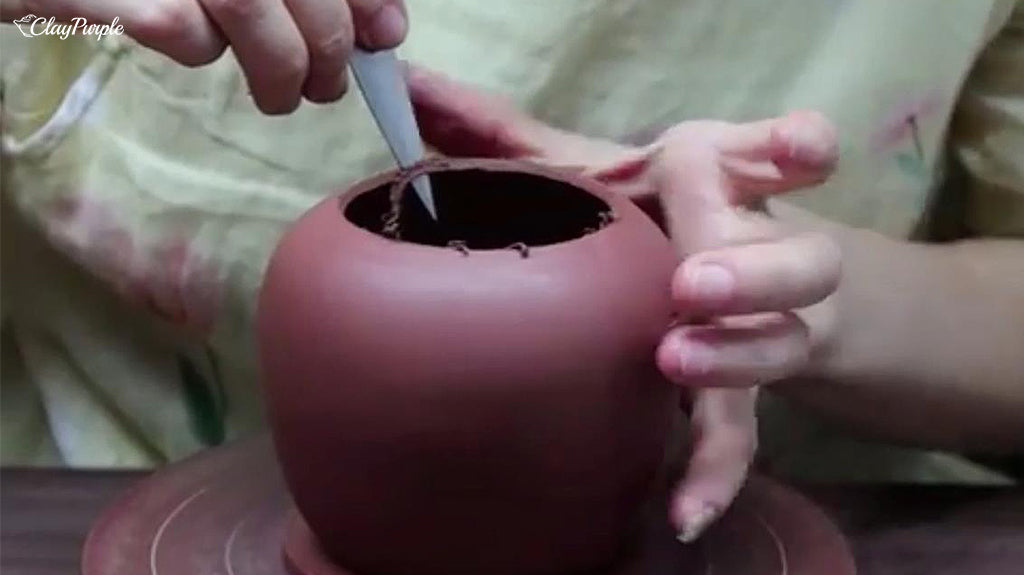 The Making of Purple Clay Teapot 57