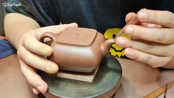 The Making of Purple Clay Teapot 60