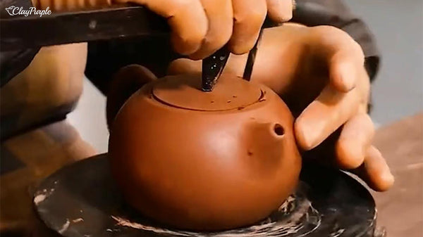 The Making of Purple Clay Teapot 61