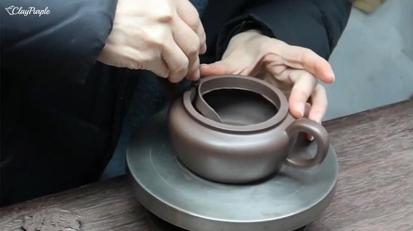 The Making of Purple Clay Teapot 77