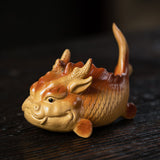 Carp Leaping Tea Pet