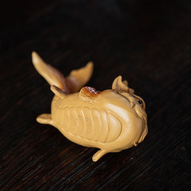 Carp Leaping Tea Pet