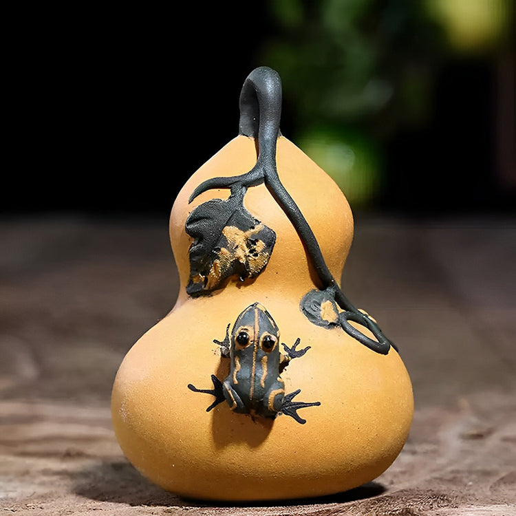 Gourd & Frog Tea Pet