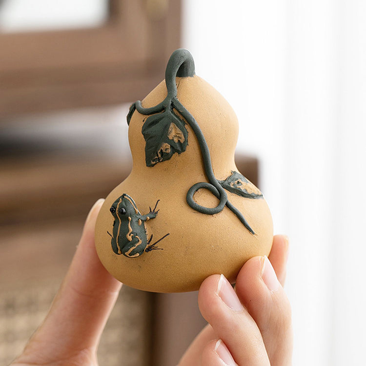 Gourd & Frog Tea Pet