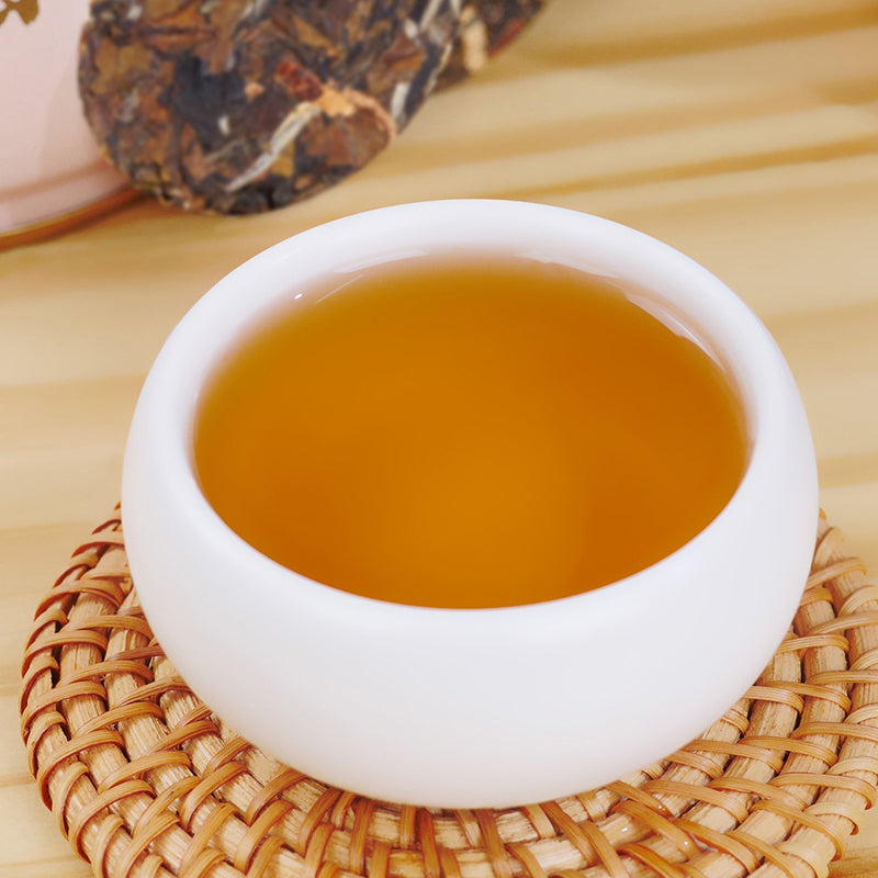 Tangerine Peel White Tea Leave