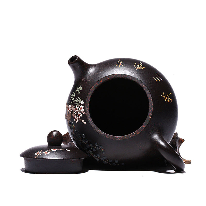 Small Purple Clay Tea Pot Set, Authentic Chinese Teapot Clay – Kitchen  Groups